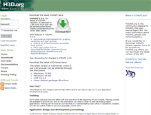 Tablet Screenshot of h3dapi.org